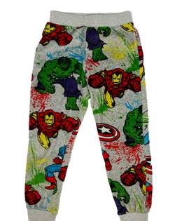 Šedé teplé pyžamové kalhoty Marvel 