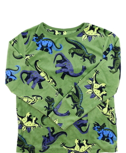 Zelený hebký dinosauří vršek Primark 