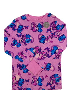 Růžové pyžamové triko Stitch George