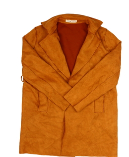 Hnědý kabátkový kardigan 