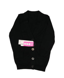 Nový černý propínací kardigan George