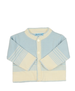 Modro-bílý svetřík 