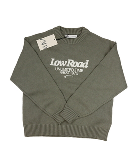 Nový zelený svetr s nápisem Zara