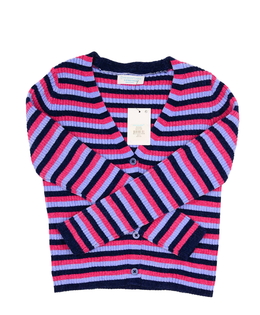 Nový pruhovaný propínací svetřík Primark 