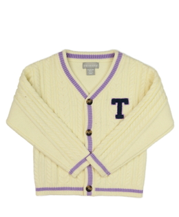 Krémový propínací svetřík Primark 