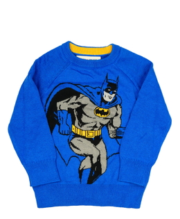 Modrý svetr Batman Gap 