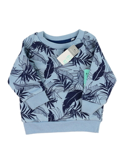 Nová modrá mikina s listy Primark 