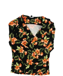 Černé květinové sáčko New Look 