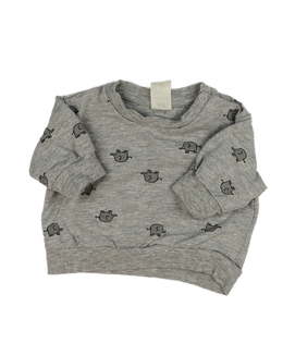 Šedá mikina se slony H&M