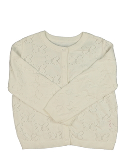 Bílý madeirový svetřík 