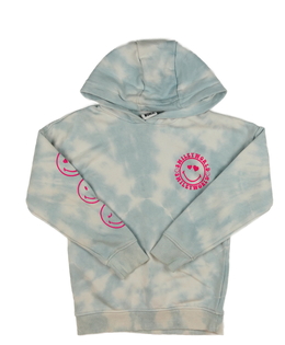 Modrá batikovaná mikina George