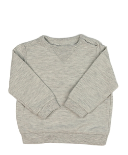 Šedá melírovaná mikina C&A