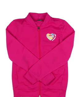 Sytě růžová sportovní mikina Adidas