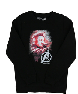 Krásná černá mikina Marvel 