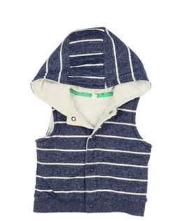 Modrá pruhovaná vesta Jasper Conran 