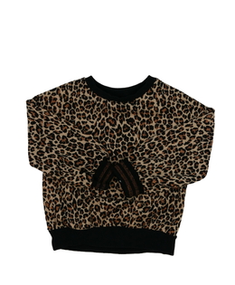 Hnědá vzorovaná mikina Next