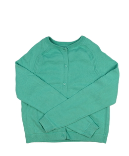 Zelený propínací svetr Next