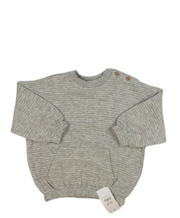 Nová šedá melírovaná mikina George