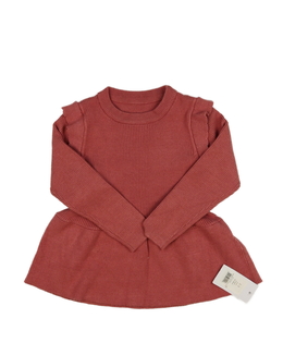 Nový růžový svetr s volánky George