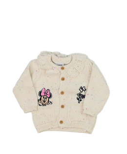 Světlý melírovaný svetr Minnie Disney Primark 