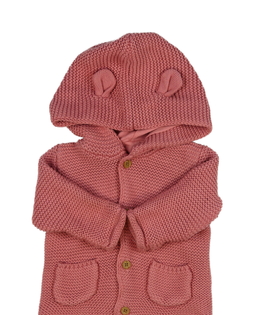 Růžový svetr s podšívkou George