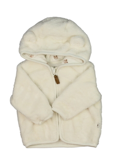 Smetanová chlupatá mikina F&F