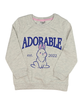 Světlá slabá mikinka 