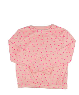 Světle růžová hebká slabá mikina vel. 170 