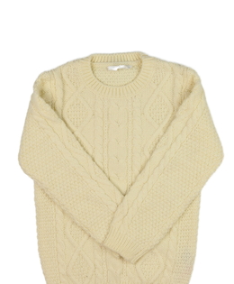 Krémový vzorovaný svetr Primark 