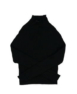 Černý crop rolák New Look