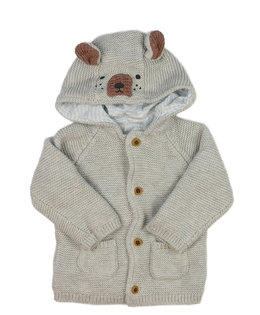 Šedý svetr s podšívkou M&S