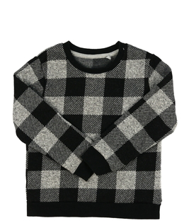 Kostkovaná mikina Nutmeg