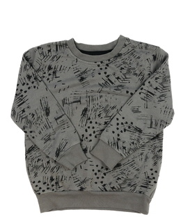 Šedá vzorovaná mikina George