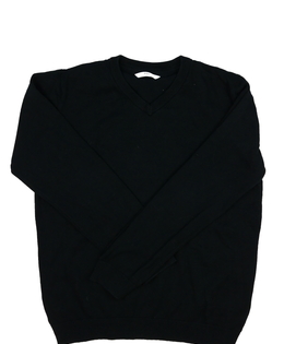 Černý přízový svetr M&S