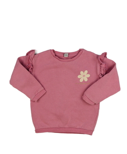 Růžová mikina s volánky Tu 