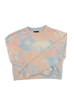 Batikovaná crop mikina v pastelových barvách M&Co