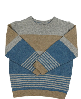 Pruhovaný světlý svetr Next