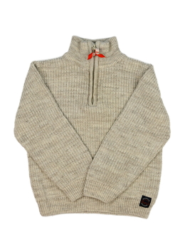 Světlý přízový svetr H&M