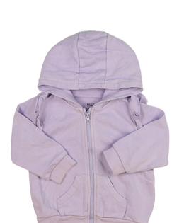 Fialová mikina s volánky M&S