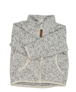 Šedá melírovaná mikina H&M