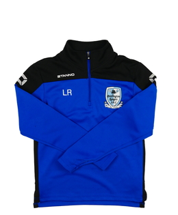 Modro-černá sportovní mikina 