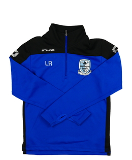 Modro-černá sportovní mikina 