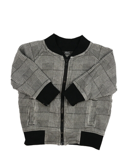 Šedo-černá mikina Next