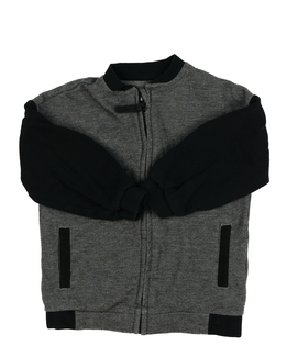 Černo-šedá mikina George