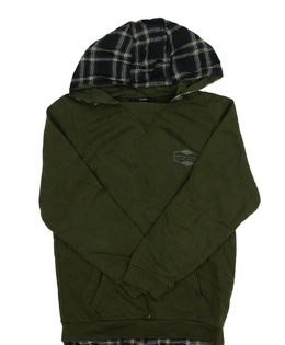 Zelená mikina s kapucí George