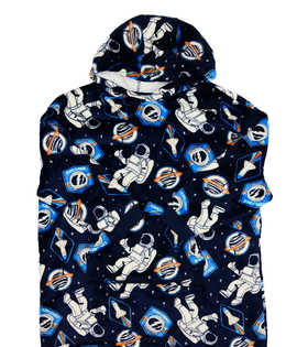 Volnočasová teplá mikina s motivem vesmíru