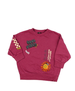 Tmavě růžová mikina Next