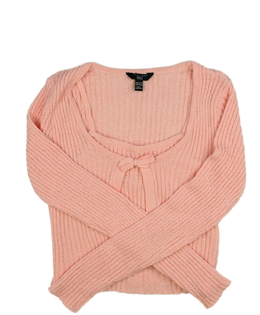 Růžový crop svetr vel. 170 New Look 