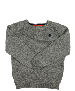 Šedý melírovaný svetr Next