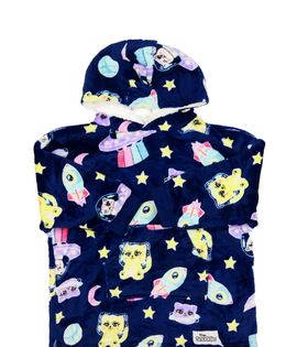 Modrá teplá oversize mikina Primark 